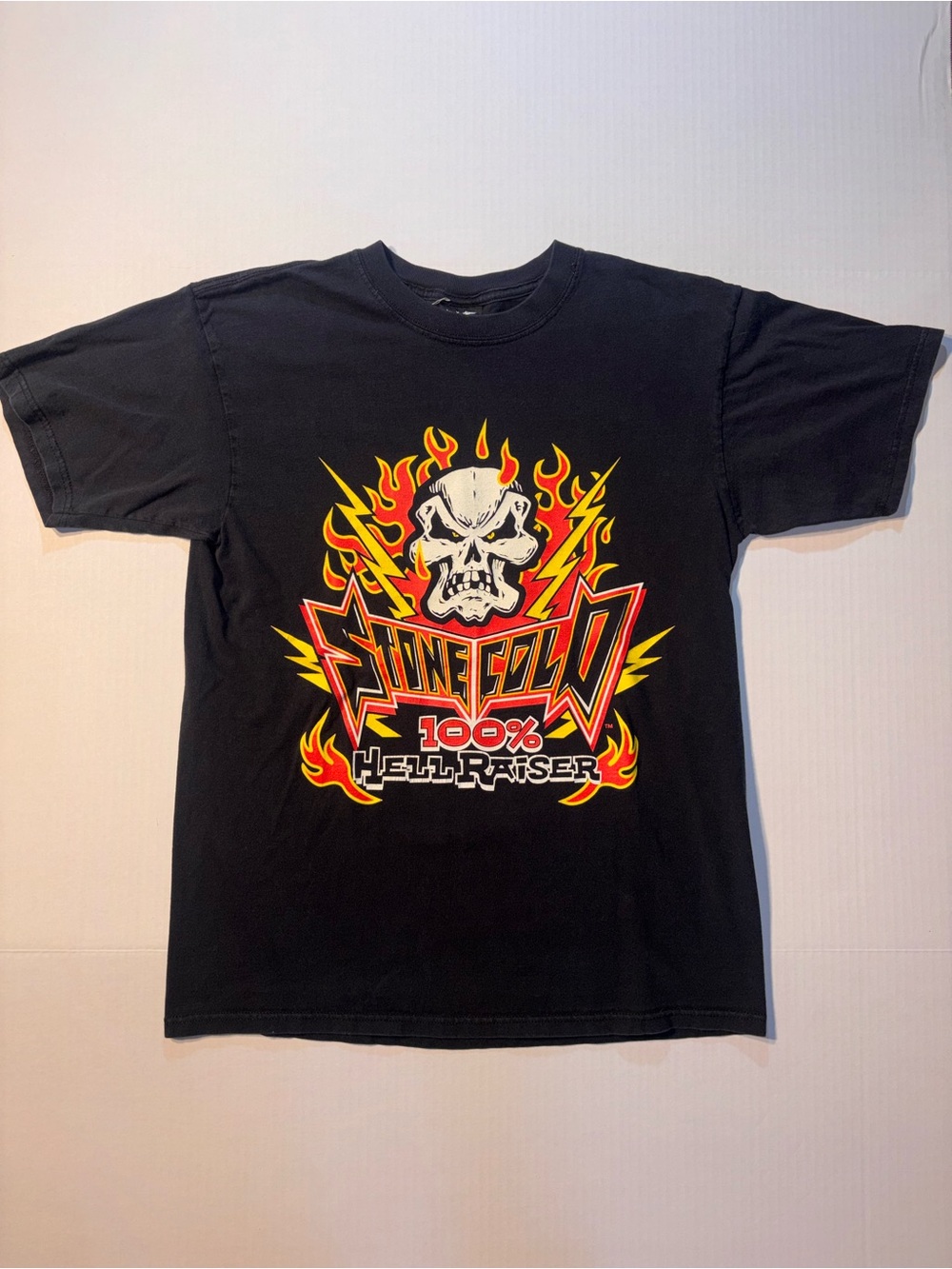 Vtg WWF Stone Cold Steve Austin 100% Hell Raiser 90’s Wrestling Tshirt Sz Large